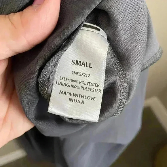 Meghan LA Enchanted‎ Garden Maxi Dress Gray - Picture 11 of 16